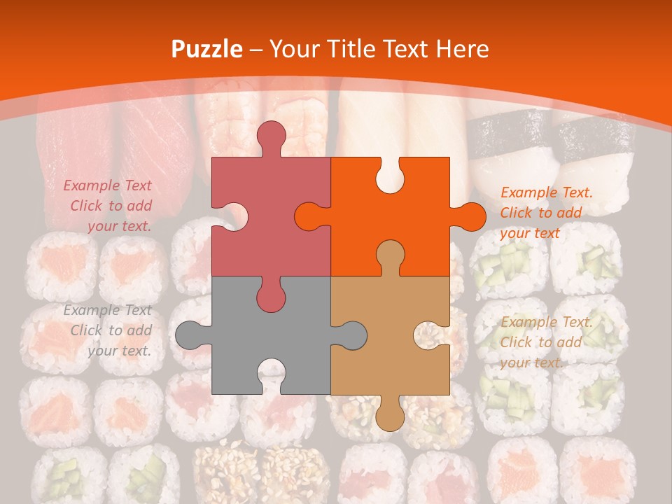 Sushi Types PowerPoint Template