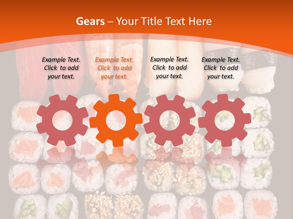 Sushi Types PowerPoint Template