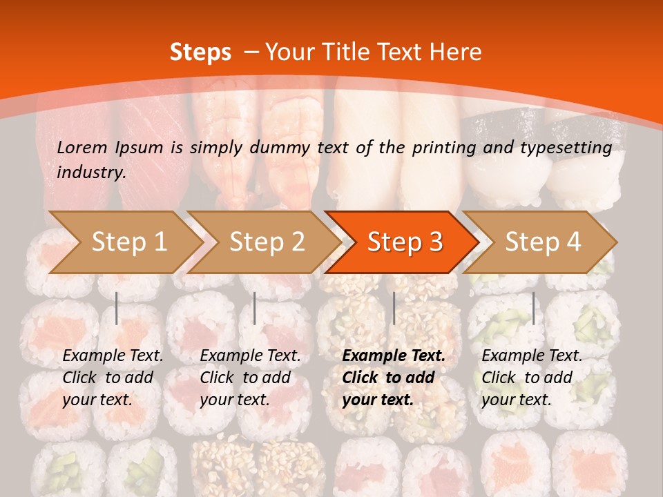 Sushi Types PowerPoint Template