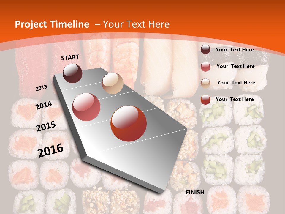 Sushi Types PowerPoint Template
