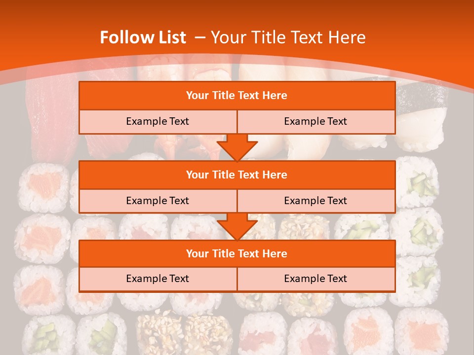 Sushi Types PowerPoint Template