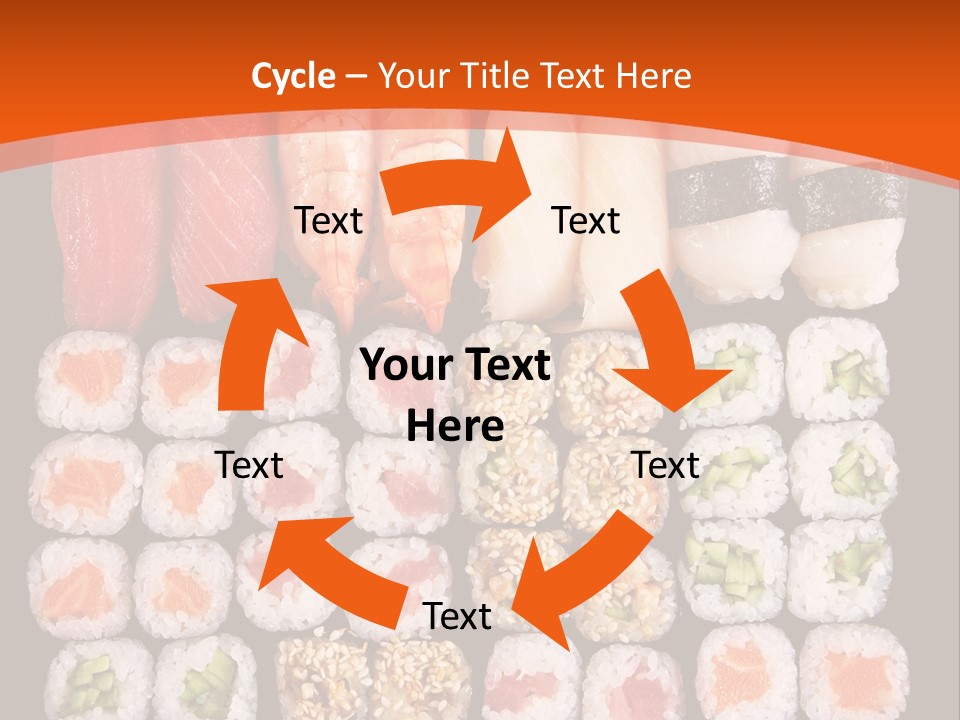 Sushi Types PowerPoint Template