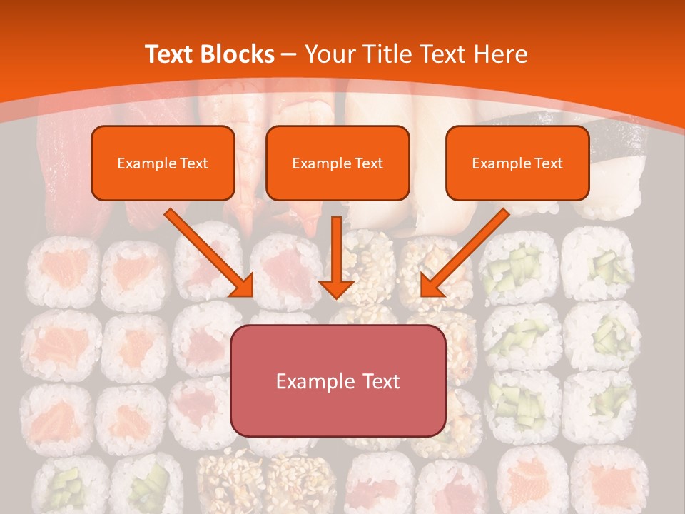 Sushi Types PowerPoint Template