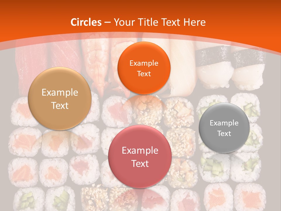 Sushi Types PowerPoint Template