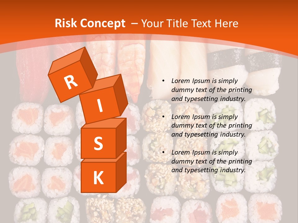 Sushi Types PowerPoint Template