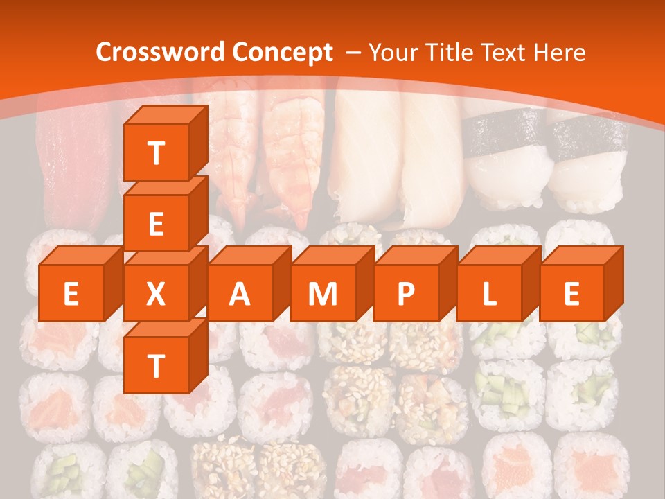 Sushi Types PowerPoint Template