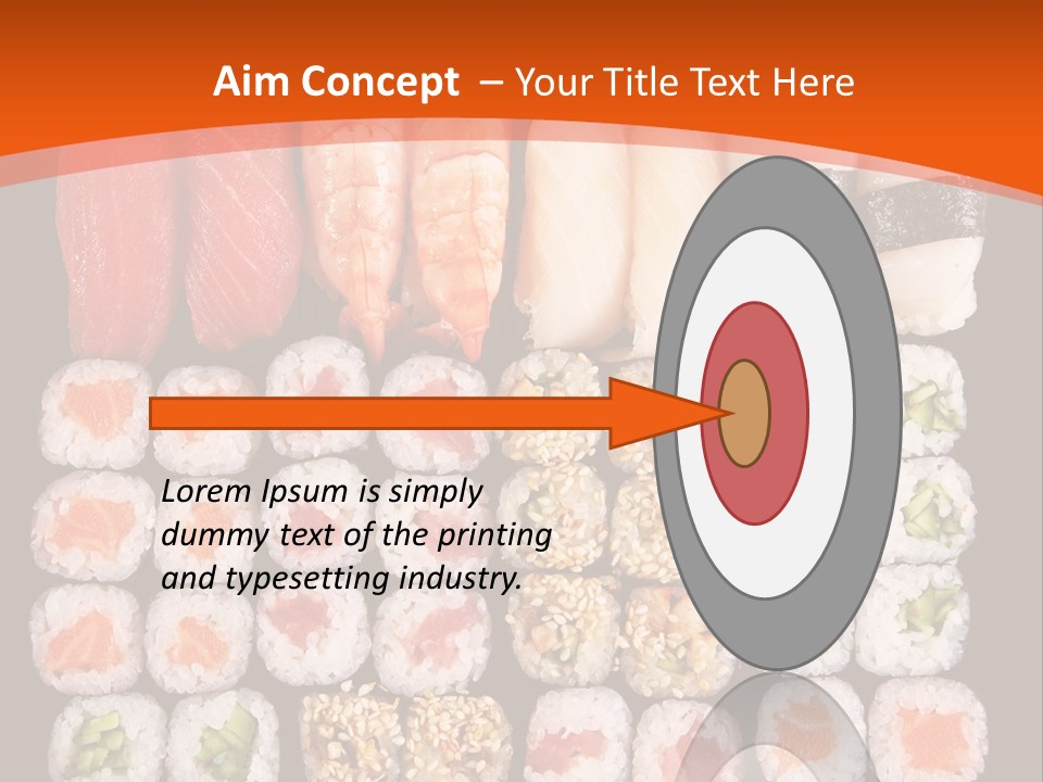 Sushi Types PowerPoint Template