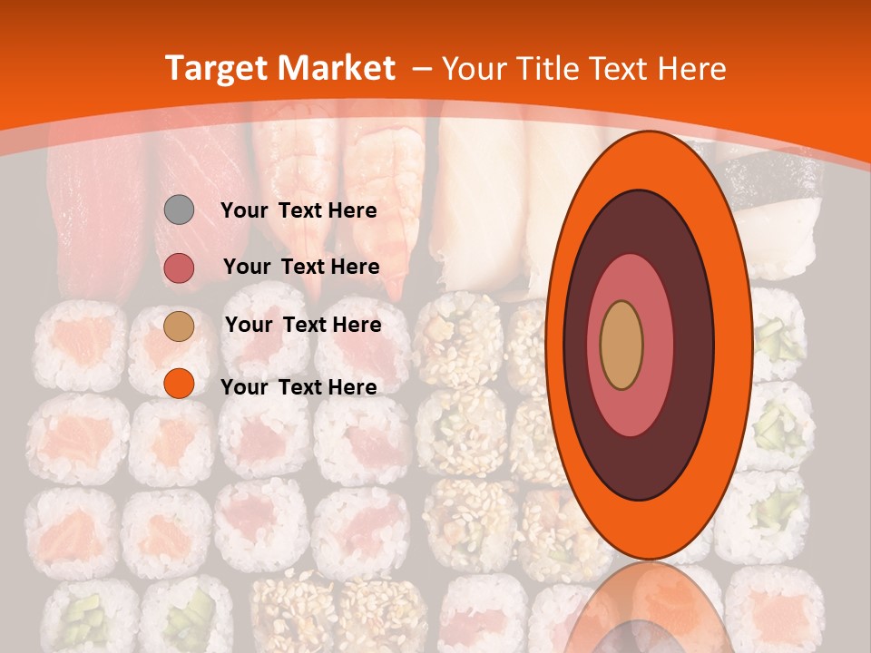 Sushi Types PowerPoint Template
