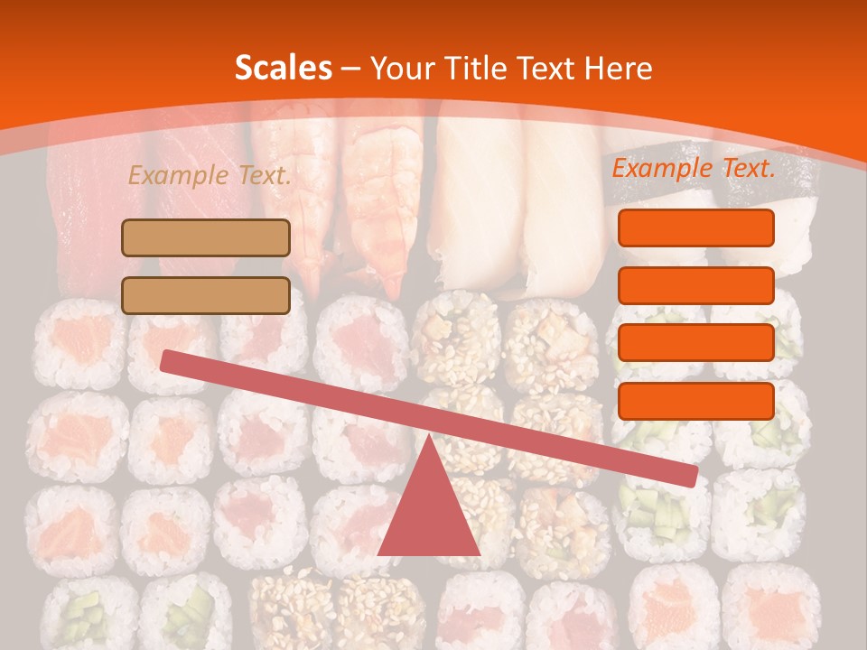Sushi Types PowerPoint Template