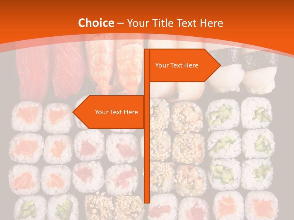 Sushi Types PowerPoint Template