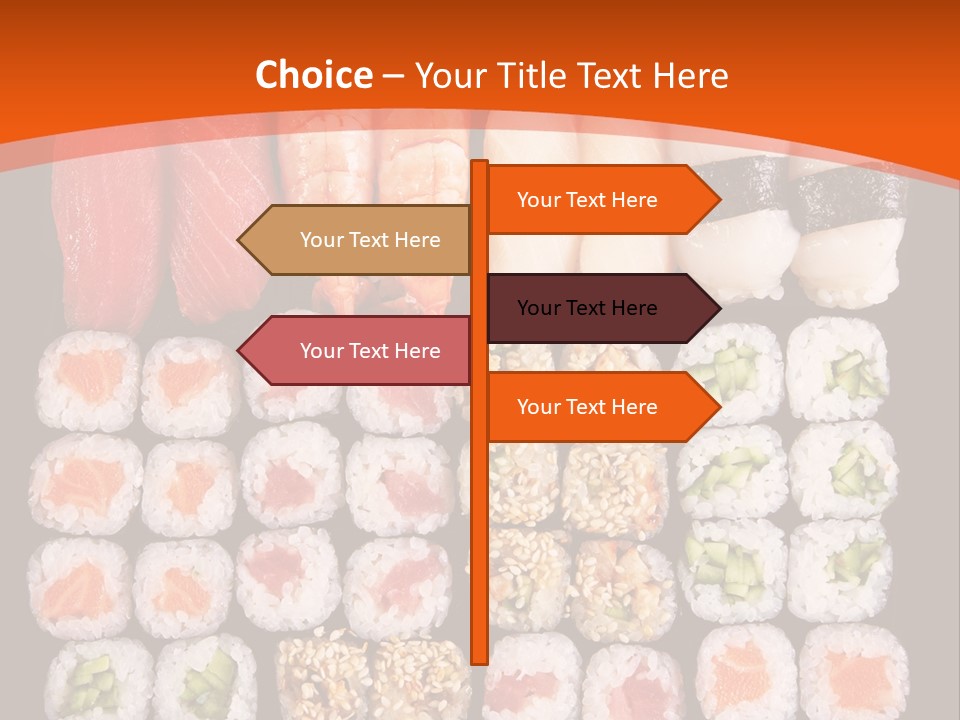 Sushi Types PowerPoint Template