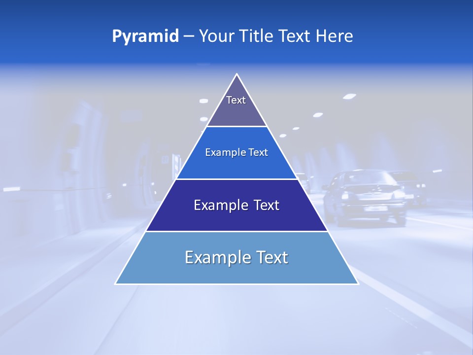 Night Tunnel PowerPoint Template
