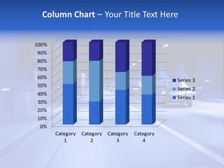 Night Tunnel PowerPoint Template