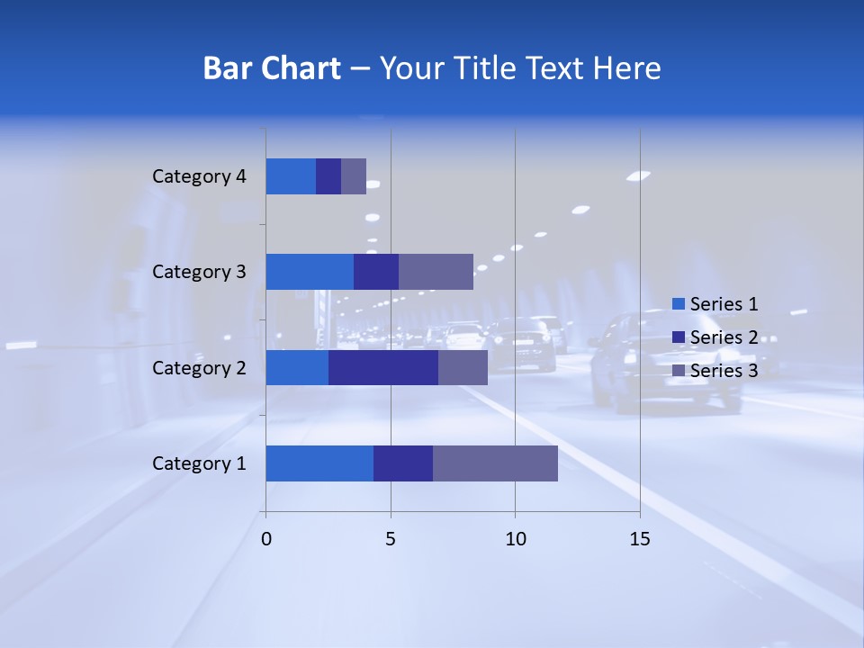 Night Tunnel PowerPoint Template