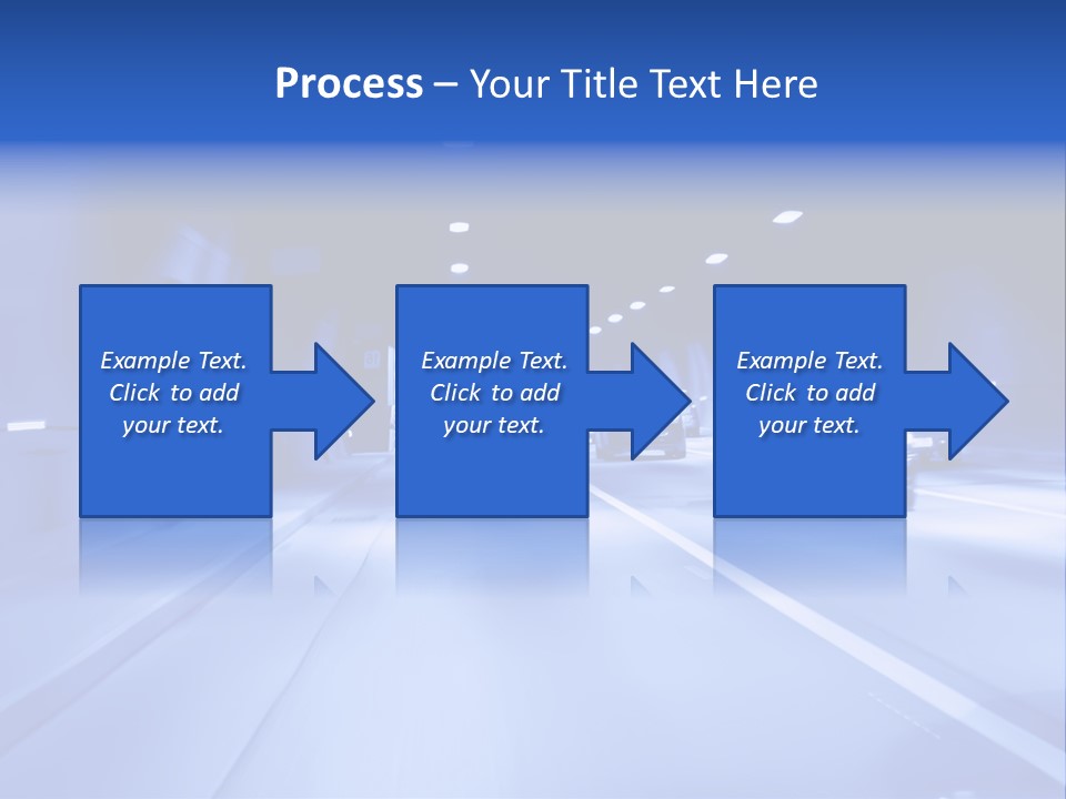 Night Tunnel PowerPoint Template