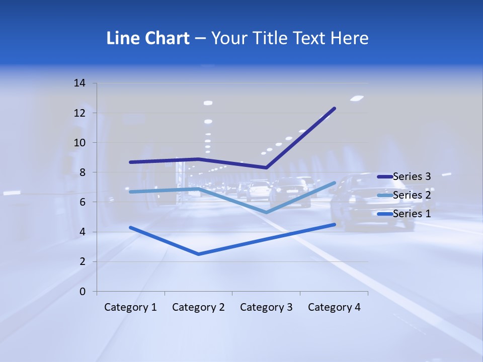 Night Tunnel PowerPoint Template