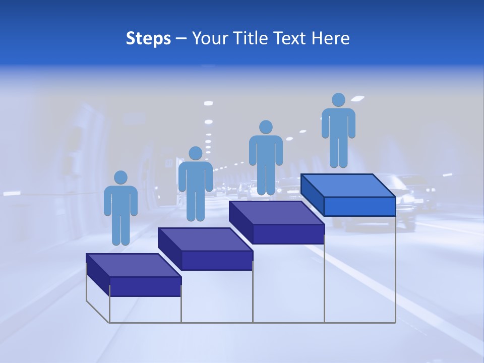 Night Tunnel PowerPoint Template