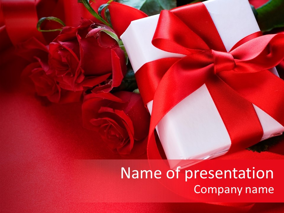 Romantic Valentine PowerPoint Template