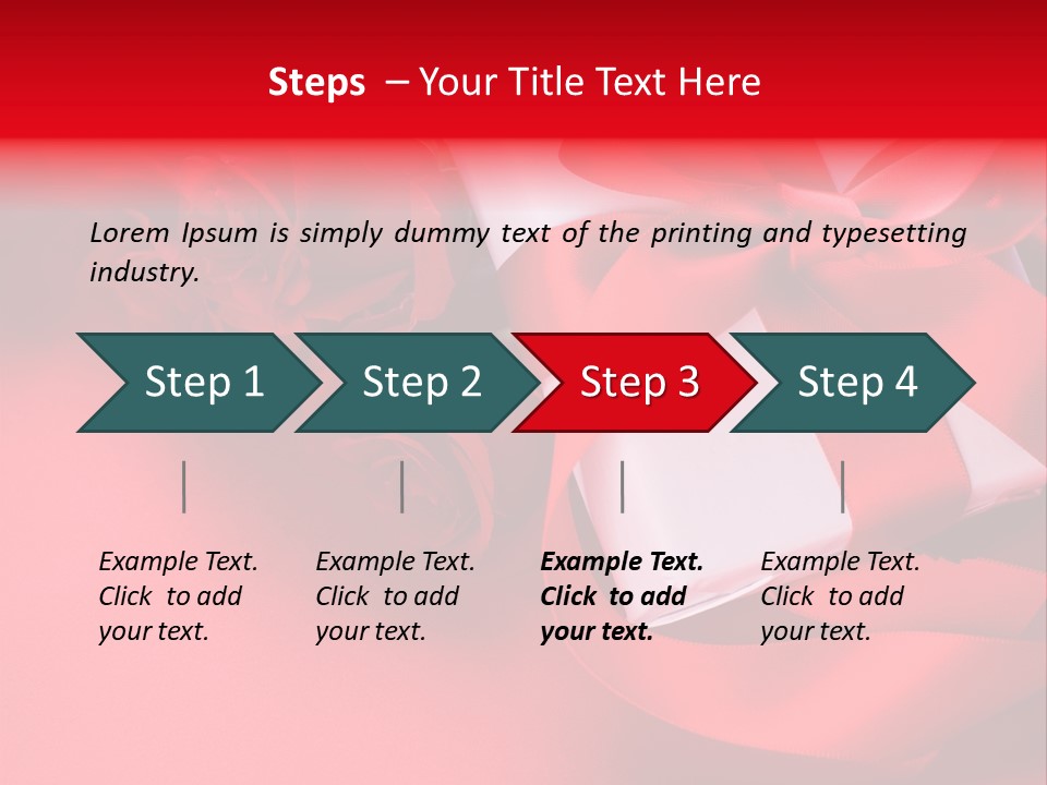 Romantic Valentine PowerPoint Template