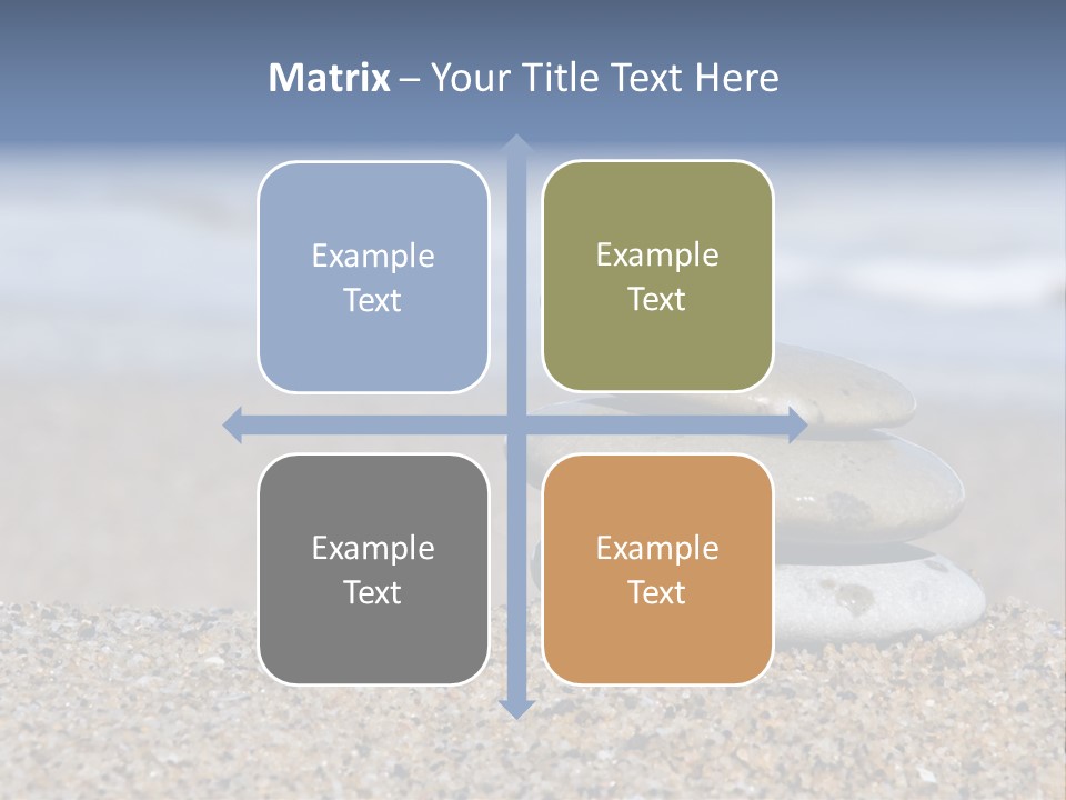 Design Stones Stability PowerPoint Template