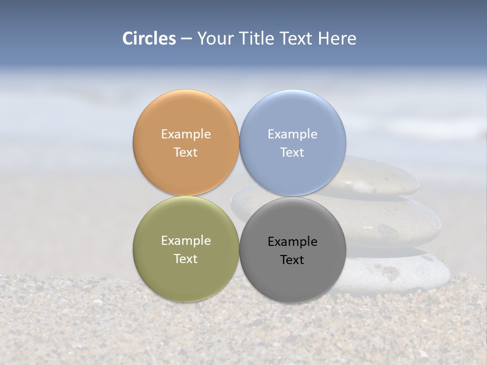 Design Stones Stability PowerPoint Template