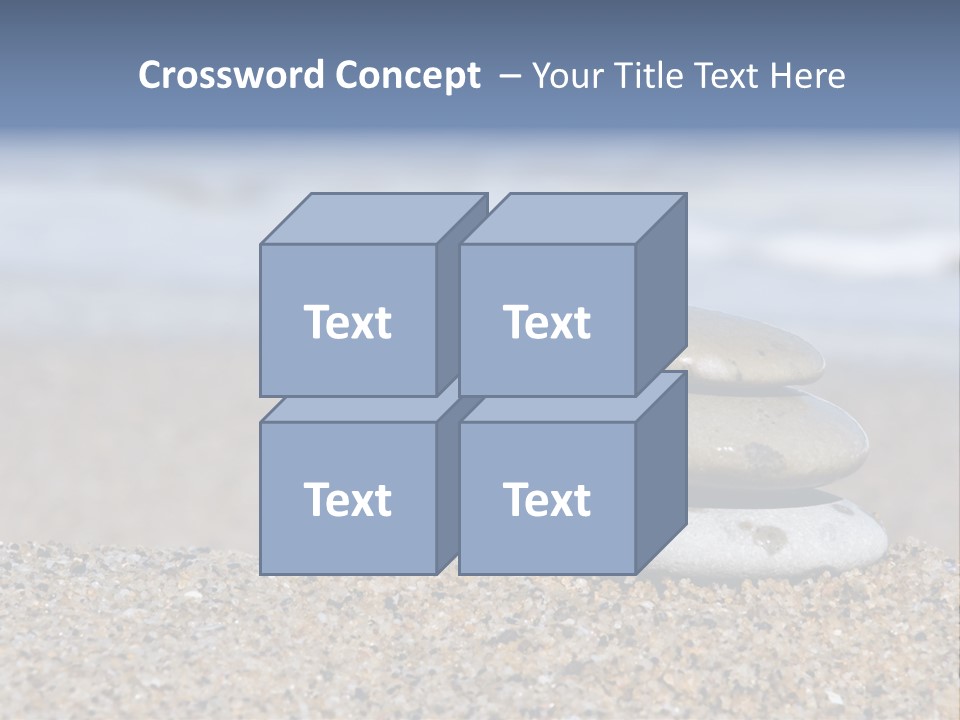 Design Stones Stability PowerPoint Template