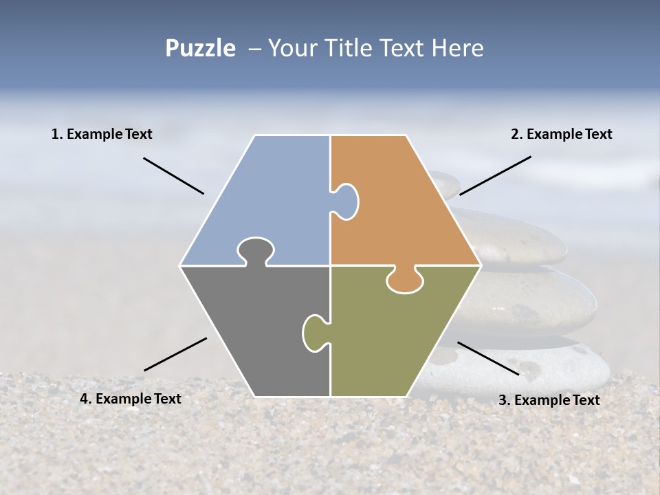 Design Stones Stability PowerPoint Template