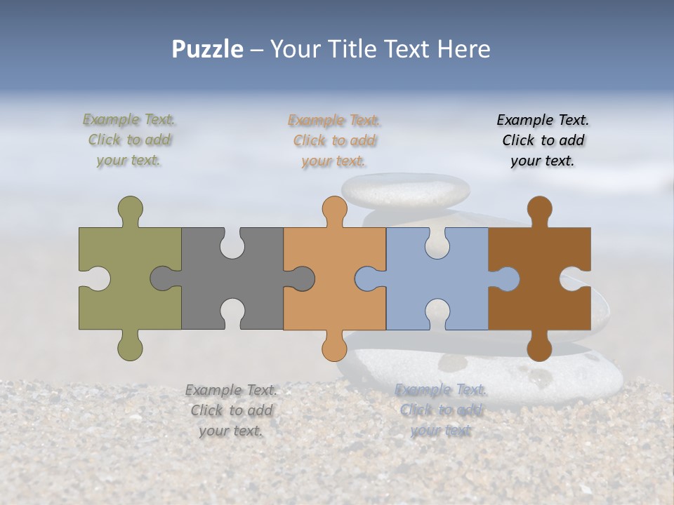 Design Stones Stability PowerPoint Template