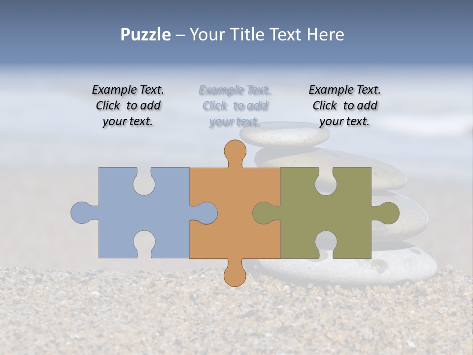 Design Stones Stability PowerPoint Template