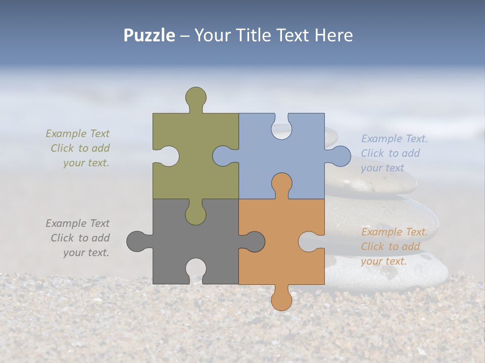 Design Stones Stability PowerPoint Template
