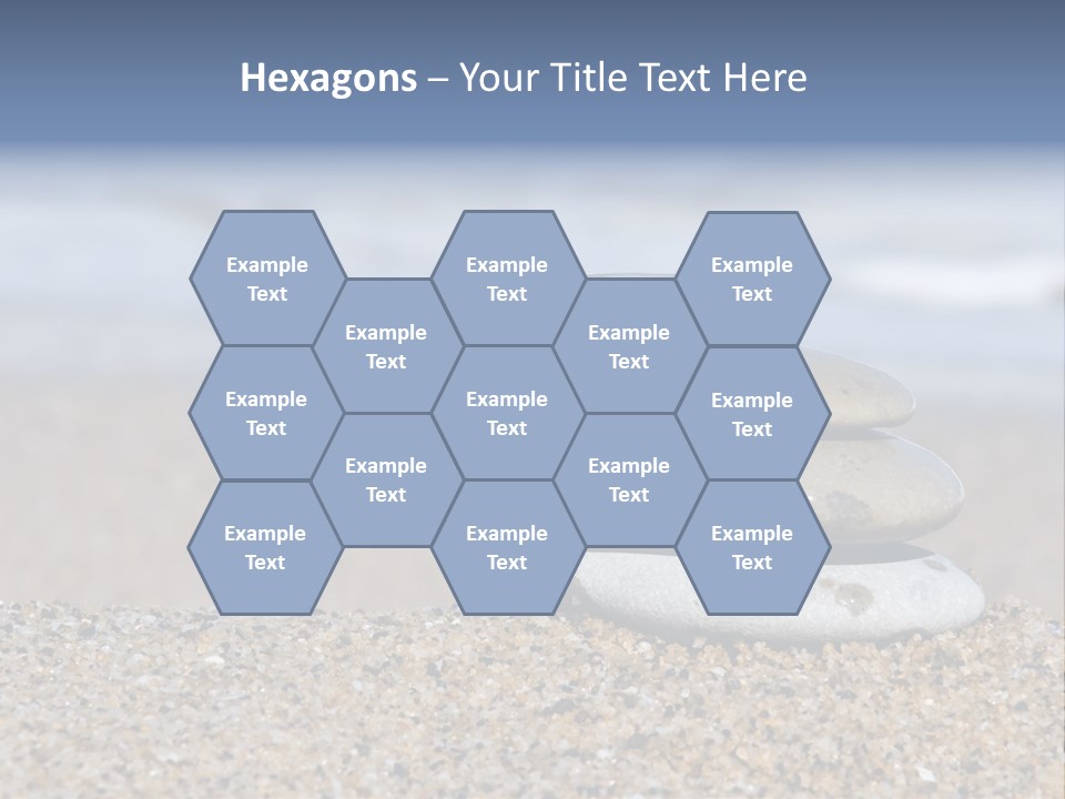 Design Stones Stability PowerPoint Template