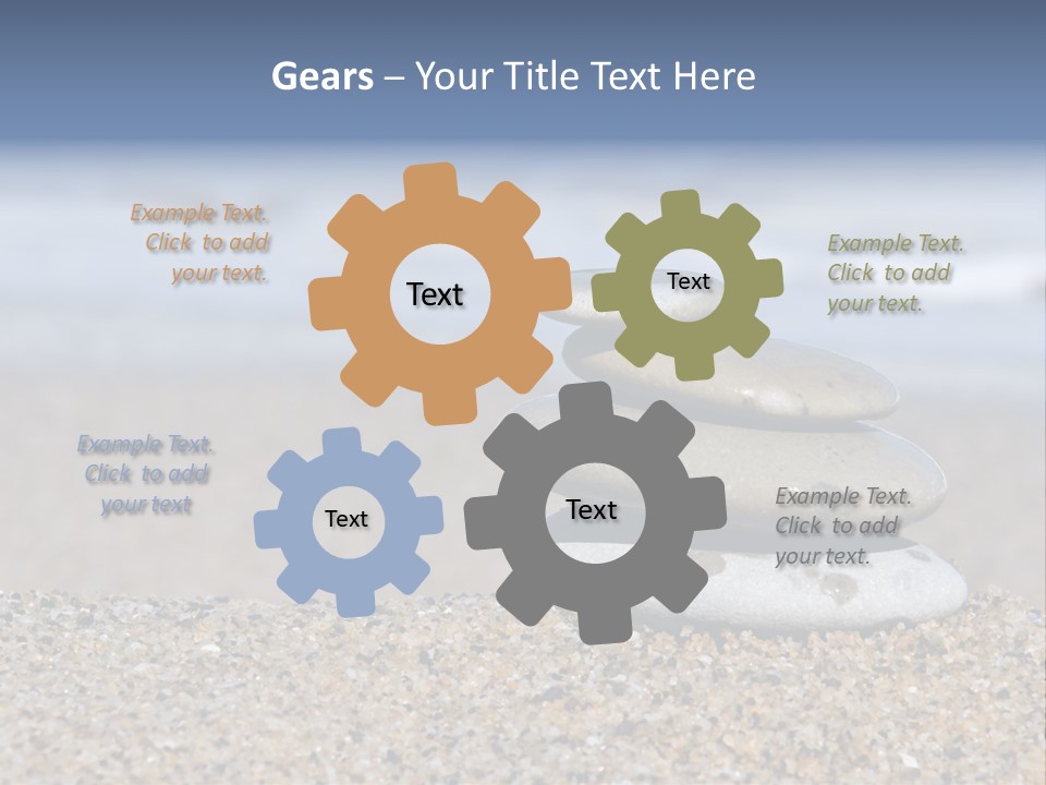 Design Stones Stability PowerPoint Template