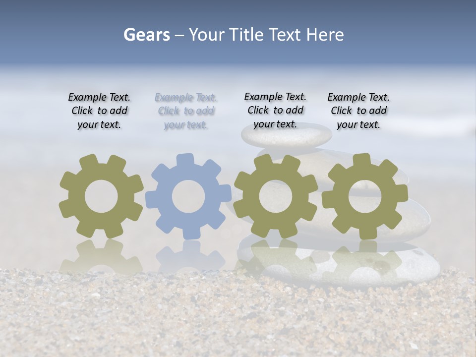 Design Stones Stability PowerPoint Template