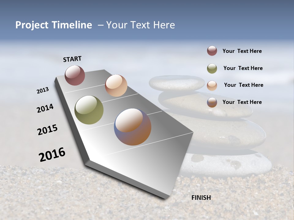 Design Stones Stability PowerPoint Template