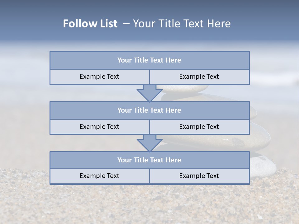 Design Stones Stability PowerPoint Template