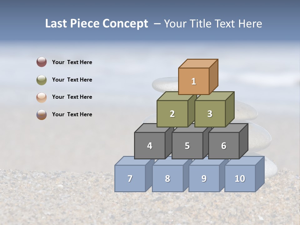 Design Stones Stability PowerPoint Template