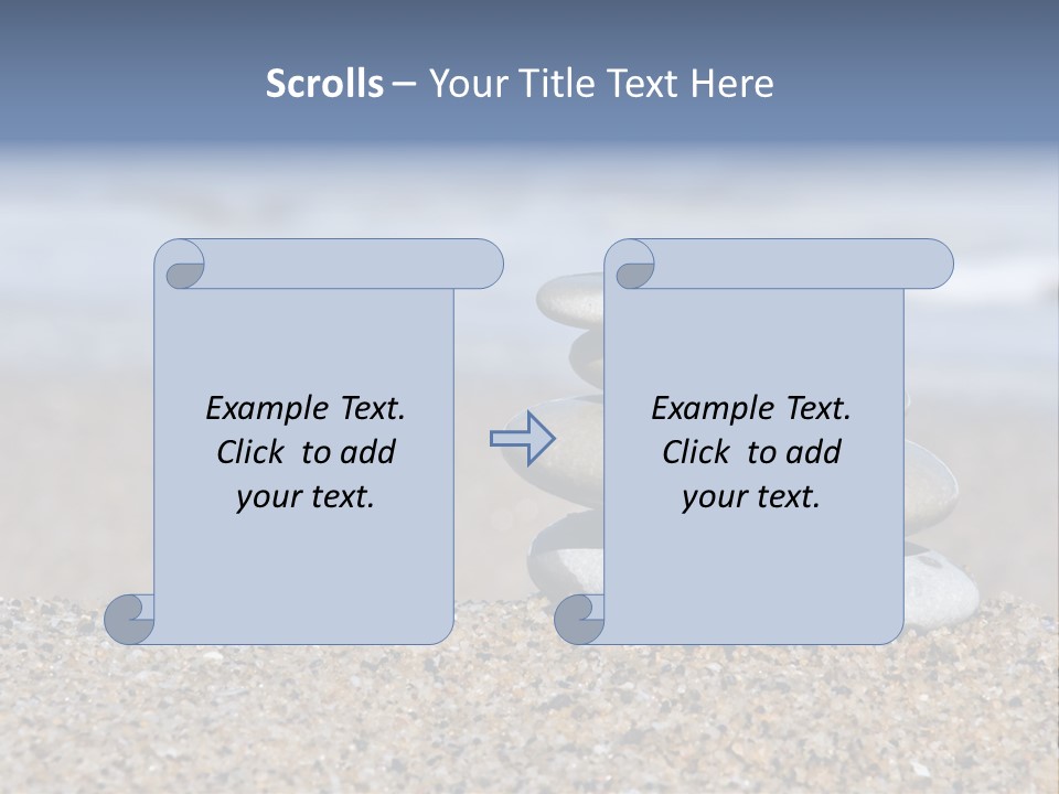Design Stones Stability PowerPoint Template