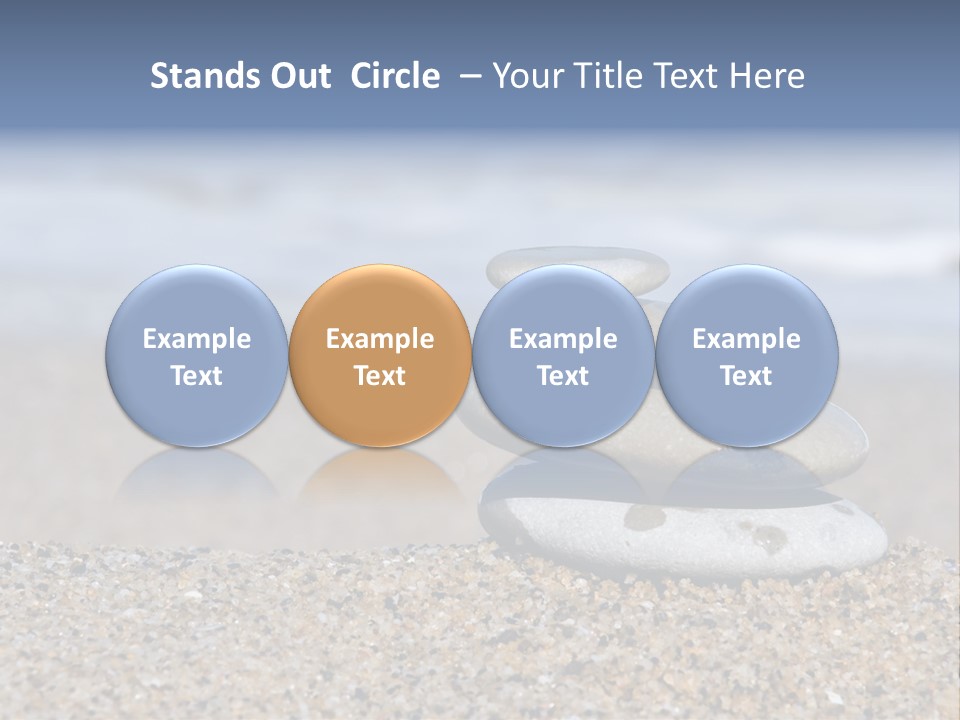 Design Stones Stability PowerPoint Template