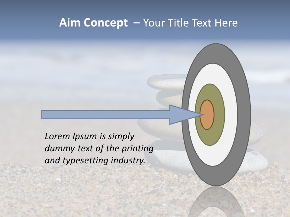 Design Stones Stability PowerPoint Template