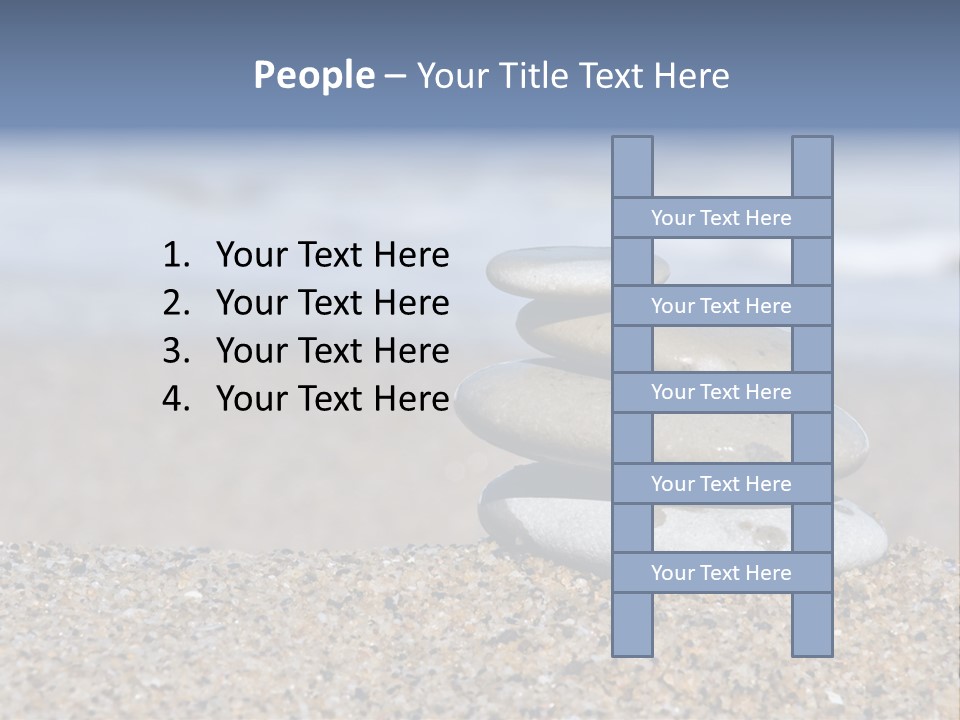 Design Stones Stability PowerPoint Template