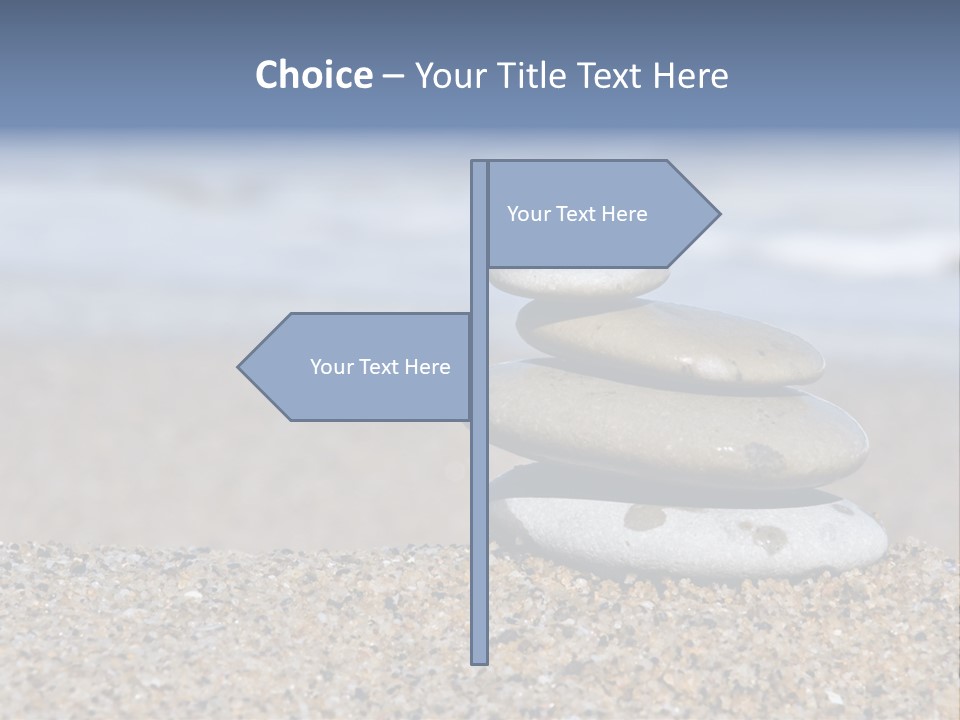 Design Stones Stability PowerPoint Template