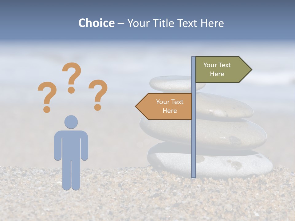 Design Stones Stability PowerPoint Template