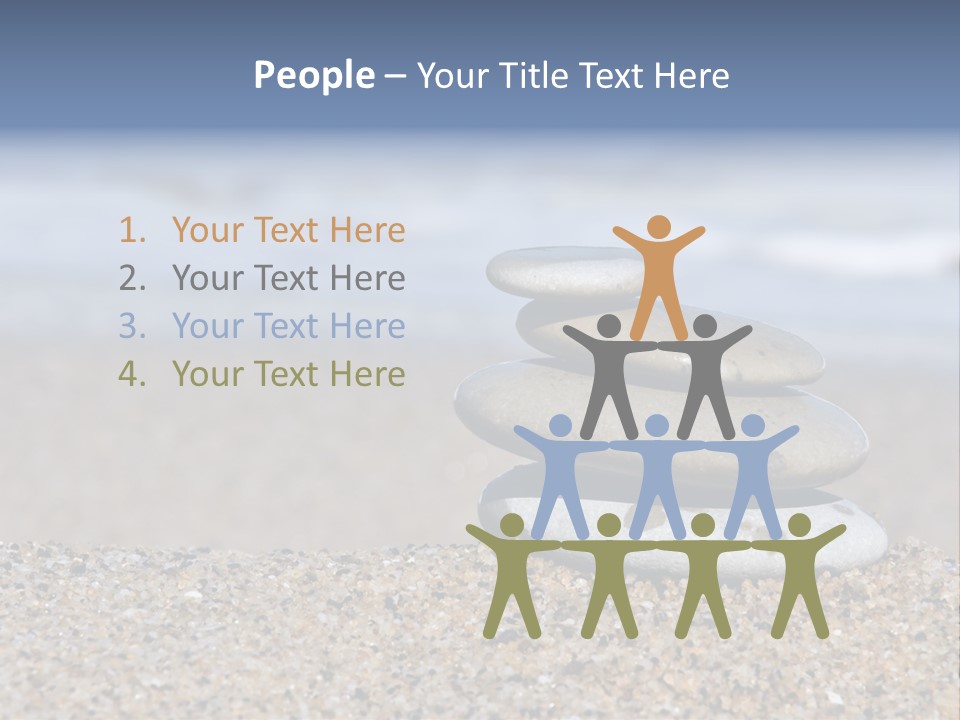 Design Stones Stability PowerPoint Template