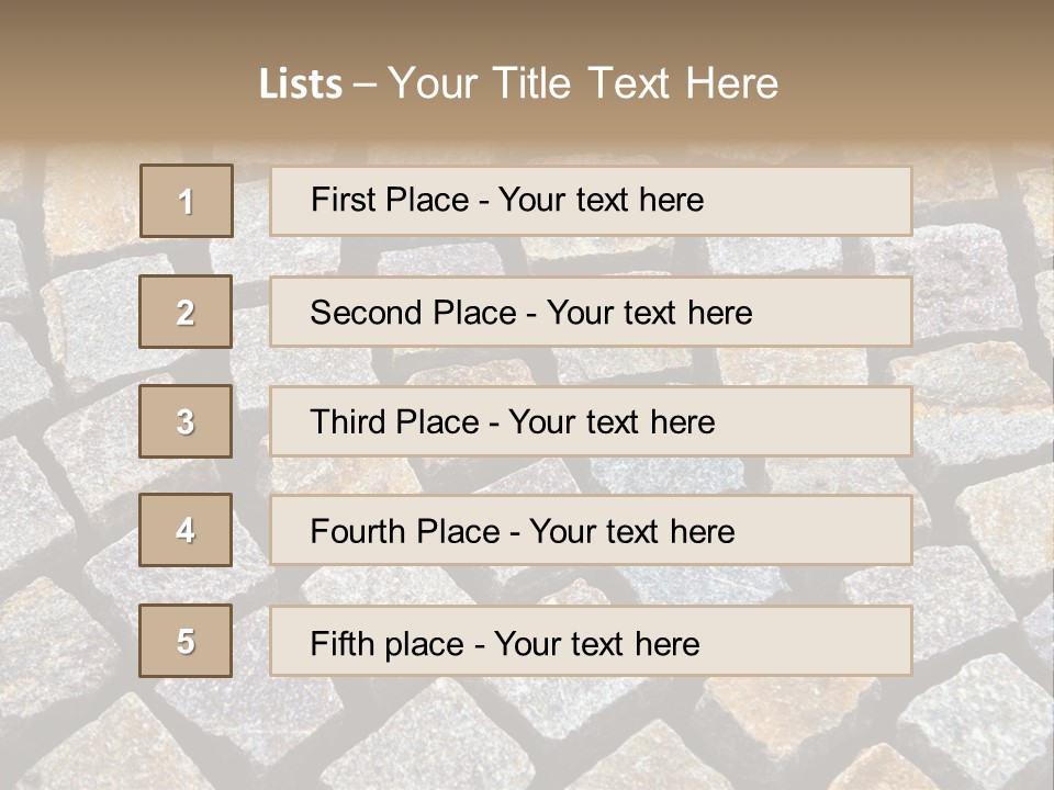 Detail Pattern Textured PowerPoint Template
