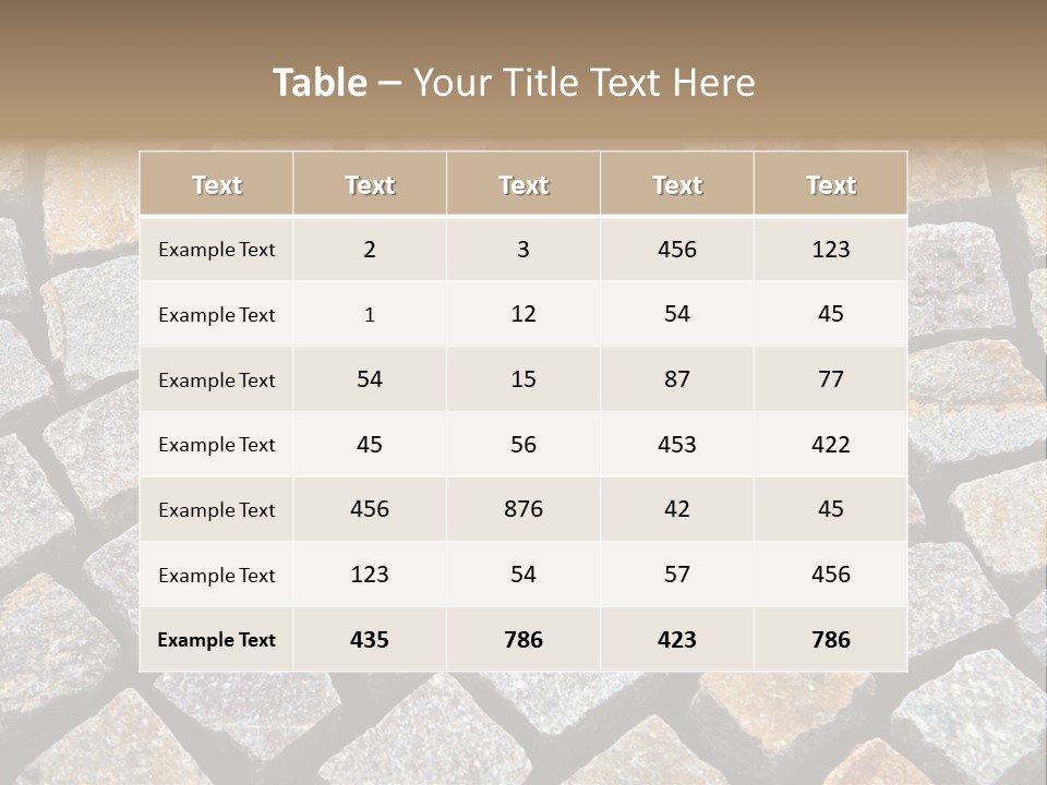 Detail Pattern Textured PowerPoint Template