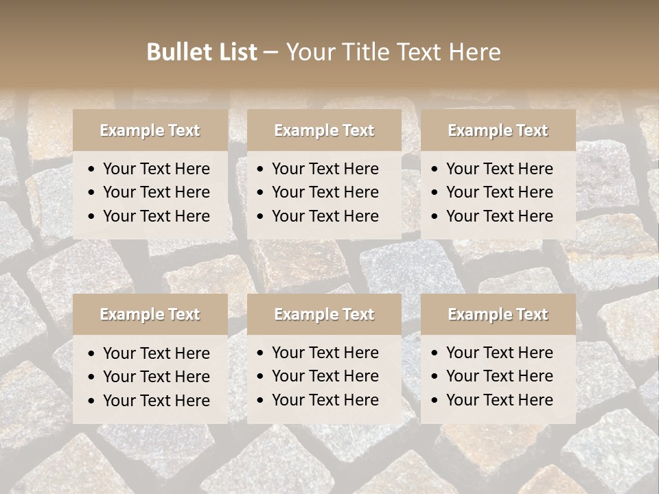 Detail Pattern Textured PowerPoint Template