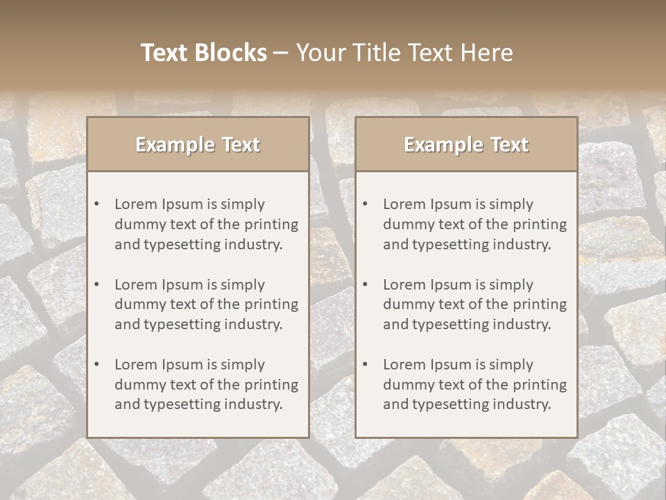 Detail Pattern Textured PowerPoint Template