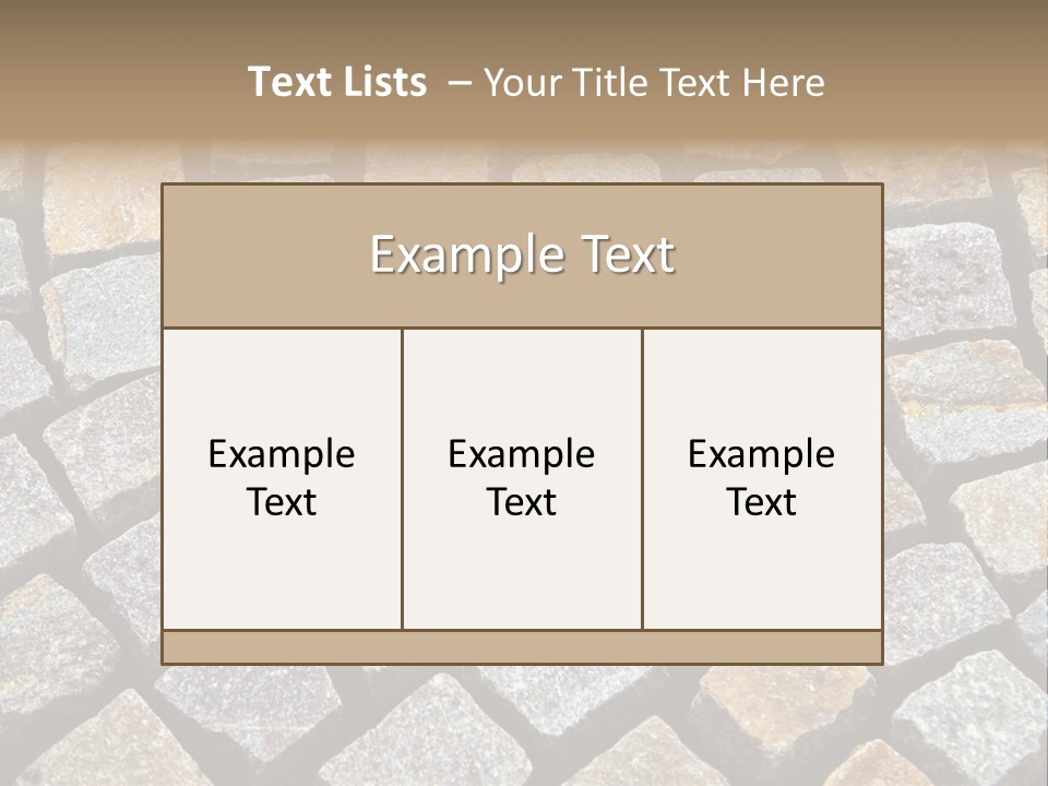 Detail Pattern Textured PowerPoint Template