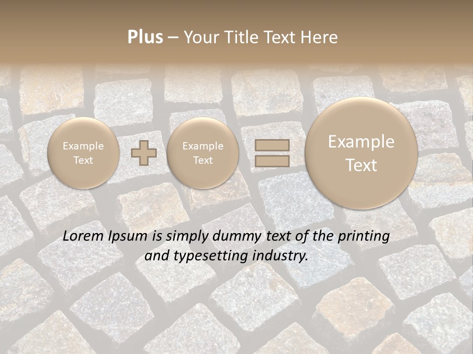 Detail Pattern Textured PowerPoint Template