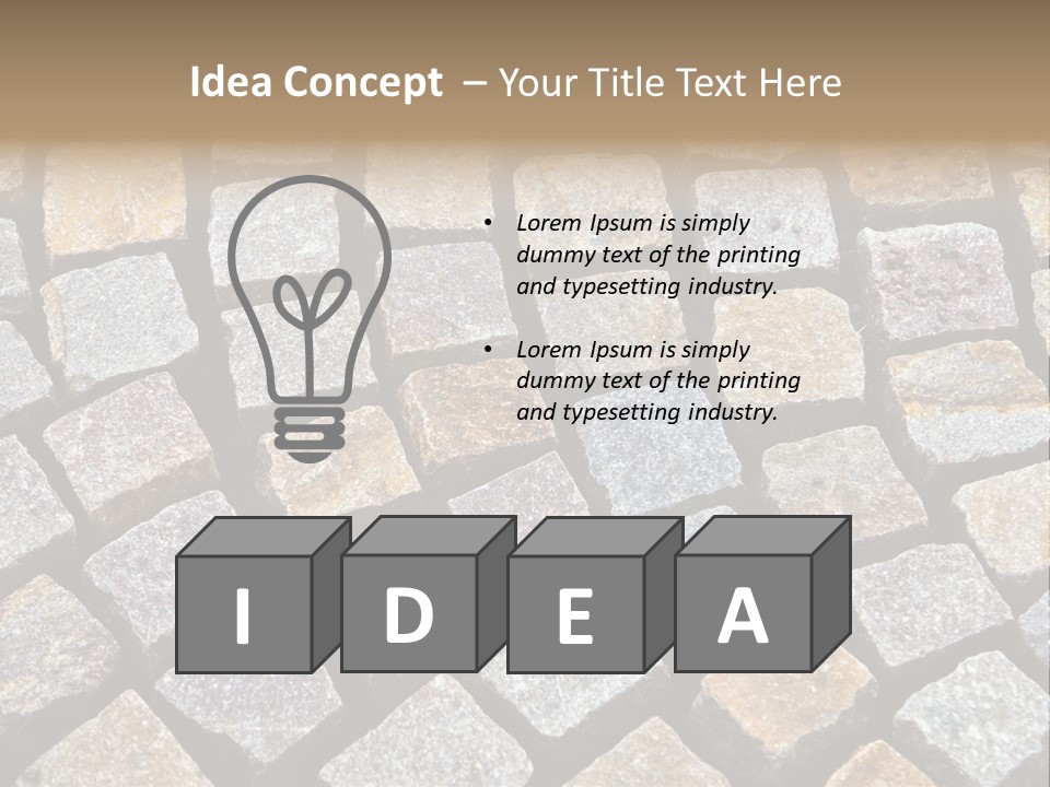 Detail Pattern Textured PowerPoint Template